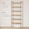 image:imageNathan James Beacon 3Shelf Bookcase with Seagrass Cabinet Solid Wood Bookshelf with Storage with Solid Wood Frame SeagrassRaw Oak Set of 3Beacon Warm Pine 6 Shelf