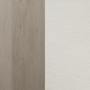 image:imageNathan James Beacon Bohemian Bench Seat with Shoe Storage Seagrass Entryway or End of Bed Bench with Solid Wood Frame Brushed Light BrownWhite BoucleLight OakMatte Black