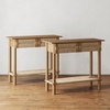 image:imageNathan James Beacon Wooden Sofa Console Table with Drawers Bohemian Entryway Table Hallway Table with Seagrass Shelf Light BrownBeacon Light BrownSeagrass