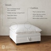 image:imageNathan James Chelsea Modern 2Seater Sofa Loveseat Corduroy Loveseat Sofa with Deep Seat Cushions for Living Room Pearl WhitePearl White