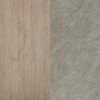 image:imageNathan James Cohen MidCentury Modern Suede Bar Stool Counter Height Chair in Solid Wood Frame with Footrest and Woven Suede Back for Kitchen Natural Brown Set of 4Taupe