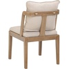 image:imageNathan James Dahlia Modern Kitchen and Dining Chair with Metal Legs and Vegan Leather Upholstery BrownBlack Set of 2FlaxLight Brown