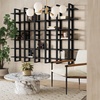 image:imageNathan James Floating Wall Book Shelves 3Tier Display Shelf Decorative Modular Shelf in Solid Wood for Bedroom Nursery Bathroom or Kitchen Set of 2Black Oak