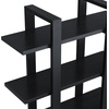 image:imageNathan James Floating Wall Book Shelves 3Tier Display Shelf Decorative Modular Shelf in Solid Wood for Bedroom Nursery Bathroom or Kitchen Set of 2Black Oak