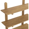 image:imageNathan James Floating Wall Book Shelves 3Tier Display Shelf Decorative Modular Shelf in Solid Wood for Bedroom Nursery Bathroom or Kitchen Set of 2Frankie Light Brown