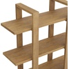 image:imageNathan James Floating Wall Book Shelves 3Tier Display Shelf Decorative Modular Shelf in Solid Wood for Bedroom Nursery Bathroom or Kitchen Set of 2Light Brown
