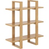 image:imageNathan James Floating Wall Book Shelves 3Tier Display Shelf Decorative Modular Shelf in Solid Wood for Bedroom Nursery Bathroom or Kitchen Set of 2Warm Pine