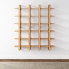 image:imageNathan James Floating Wall Book Shelves 3Tier Display Shelf Decorative Modular Shelf in Solid Wood for Bedroom Nursery Bathroom or Kitchen Set of 2Warm Pine