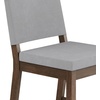 image:imageNathan James Irie Scandinavian Counter Height Cushioned Bar Stool Kitchen Bar Stool with Boucle Upholstery Metal Legs and Solid Wood Frame Cream BoucleBlack Set of 4GrayBrown