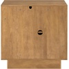 image:imageNathan James Iris MidCentury Modern White Wood Credenza with Arched Cabinet Doors for Living RoomBrushed Light Brown