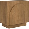 image:imageNathan James Iris MidCentury Modern White Wood Credenza with Arched Cabinet Doors for Living RoomBrushed Light Brown