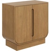 image:imageNathan James Iris MidCentury Modern White Wood Credenza with Arched Cabinet Doors for Living RoomJoey Light Brown