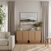 image:imageNathan James Iris MidCentury Modern White Wood Credenza with Arched Cabinet Doors for Living RoomJoey Raw Oak