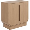 image:imageNathan James Iris MidCentury Modern White Wood Credenza with Arched Cabinet Doors for Living RoomJoey Raw Oak