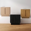 image:imageNathan James Iris MidCentury Modern White Wood Credenza with Arched Cabinet Doors for Living RoomJoey Raw Oak