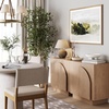 image:imageNathan James Iris MidCentury Modern White Wood Credenza with Arched Cabinet Doors for Living RoomRaw Oak