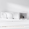 image:imageNathan James Iris MidCentury Modern White Wood Credenza with Arched Cabinet Doors for Living RoomWhite