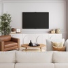 image:imageNathan James Iris MidCentury Modern White Wood Credenza with Arched Cabinet Doors for Living RoomWhite
