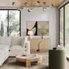 image:imageNathan James Iris MidCentury Modern White Wood Credenza with Arched Cabinet Doors for Living RoomWhite Oak