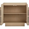 image:imageNathan James Iris MidCentury Modern White Wood Credenza with Arched Cabinet Doors for Living RoomWhite Oak