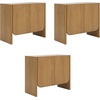 image:imageNathan James Jacala Mid Century Modern Entryway Storage Cabinet with Doors Living Room Accent Cabinet with Wood Frame Black OakJacala Brown