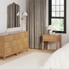 image:imageNathan James Jasper Mid Century Modern Solid Wood Bedroom Set Dresser and Nightstand Set for Bedroom or Nursery Warm Pine