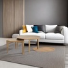 image:imageNathan James Kendall Round Modern Nesting Coffee Set of 2 Stacking Living Room Accent Tables Light BrownLight Brown