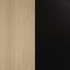 image:imageNathan James Mason Storage Cabinet Free Standing Accent Sideboard Buffet Credenza with Glass Doors and Adjustable Shelf in Black Oak Wood for Dining Room Entryway and Living Room Clear GlassBlackMatte Black