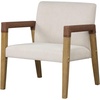 image:imageNathan James Omel Lounge Reading Chair Modern Living Room Accent Chair with Metal Frame and Boucle Upholstery Cream BoucleBlack Set of 2Hudson Natural FlaxBrushed Light Brown