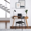 image:imageNathan James Parker Modern Home Office Writing Computer or Laptop Desk with Open Storage Cubby and Small Drawer WalnutWalnut