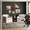 image:imageNathan James Percy Modern 2Light Pendant Island Light Fixture Brass Hanging Lights with Gold Metal Shade and Adjustable Cord for Kitchen Living Room Vintage BrassRattanLight Brown
