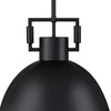 image:imageNathan James Percy Modern 2Light Pendant Island Light Fixture Brass Hanging Lights with Gold Metal Shade and Adjustable Cord for Kitchen Living Room Vintage BrassMatte Black Metal