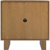 image:imageNathan James Scott Transitional Fluted Accent Cabinet or Storage Cabinet for Living Room or Entryway with Solid Wood Panel Black Oak Set of 3Austin Brown