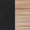 image:imageNathan James Scott Transitional Fluted Accent Cabinet or Storage Cabinet for Living Room or Entryway with Solid Wood Panel Black Oak Set of 3Black Oak