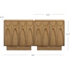 image:imageNathan James Scott Transitional Fluted Accent Cabinet or Storage Cabinet for Living Room or Entryway with Solid Wood Panel Black Oak Set of 3Deanne Brown