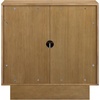 image:imageNathan James Scott Transitional Fluted Accent Cabinet or Storage Cabinet for Living Room or Entryway with Solid Wood Panel Black Oak Set of 3Deanne Brown