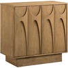 image:imageNathan James Scott Transitional Fluted Accent Cabinet or Storage Cabinet for Living Room or Entryway with Solid Wood Panel Black Oak Set of 3Deanne Brown