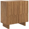 image:imageNathan James Scott Transitional Fluted Accent Cabinet or Storage Cabinet for Living Room or Entryway with Solid Wood Panel Black Oak Set of 3Kelly Brown