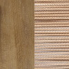 image:imageNathan James Scott Transitional Fluted Accent Cabinet or Storage Cabinet for Living Room or Entryway with Solid Wood Panel Black Oak Set of 3Light Brown