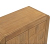 image:imageNathan James Scott Transitional Fluted Accent Cabinet or Storage Cabinet for Living Room or Entryway with Solid Wood Panel Black Oak Set of 3Maya Brown