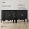 image:imageNathan James Scott Transitional Fluted Accent Cabinet or Storage Cabinet for Living Room or Entryway with Solid Wood Panel Black Oak Set of 3Scott Black Oak