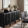image:imageNathan James Scott Transitional Fluted Accent Cabinet or Storage Cabinet for Living Room or Entryway with Solid Wood Panel Black Oak Set of 3Scott Black Oak