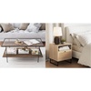 image:imageNathan James Sonia Coffee Table with Storage Shelf Light WoodRattan amp Sonia Round Modern Side Accent or End Living Bedroom and Nursery Room 1 Table Light Brown WoodBlack