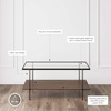 image:imageNathan James Sonia Coffee Table with Storage Shelf Light WoodRattan amp Sonia Round Modern Side Accent or End Living Bedroom and Nursery Room 1 Table Light Brown WoodBlack