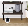 image:imageNathan James Storage Buffet Sideboard Free Standing Accent Cabinet for Hallway Entryway or Living Room 1 WalnutBlack amp Theo 5Shelf Wood Modern Bookcase Open Wall Mount Ladder BookshelfCabinet Bookshelf
