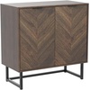 image:imageNathan James Storage Buffet Sideboard Free Standing Accent Cabinet for Hallway Entryway or Living Room 1 WalnutBlack amp Theo 5Shelf Wood Modern Bookcase Open Wall Mount Ladder BookshelfCabinet Bookshelf