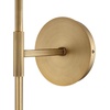 image:imageNathan James Tamlin Vintage Brass Wall Light Fixture Wall Mounted 1Light Lamp Plugin Sconce with OnOff Switch for Living Room Reading Nook or Bedroom BrassBrassWhite