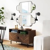 image:imageNathan James Tamlin Vintage Brass Wall Light Fixture Wall Mounted 1Light Lamp Plugin Sconce with OnOff Switch for Living Room Reading Nook or Bedroom BrassMatte Black