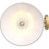 image:imageNathan James Tamlin Vintage Brass Wall Light Fixture Wall Mounted 1Light Lamp Plugin Sconce with OnOff Switch for Living Room Reading Nook or Bedroom BrassGold