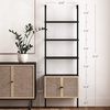 image:imageNathan James Theo Modern Bookcase with Rattan Cabinet in Matte Black and Light Oak Finish with Matte Black Metal Frame for Living Room Home Office StorageTheo BlackLight Oak